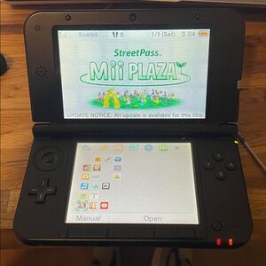 Nintendo 3DS and charger
